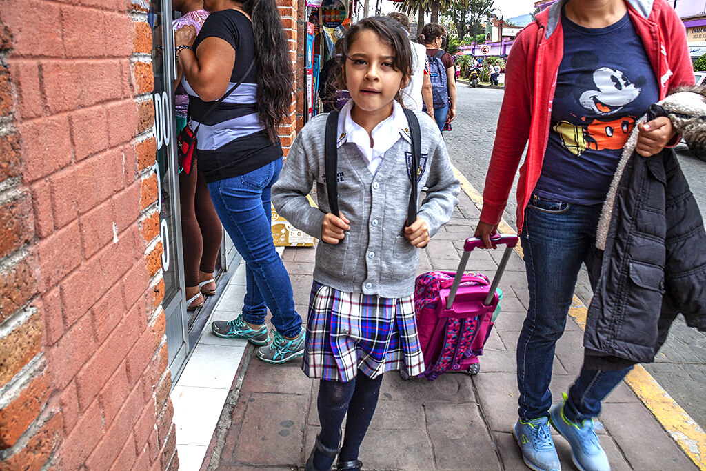 Schoolgirl--San Juan Teotihuacan