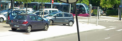 Tram in Dijon - from Boulevard de Strasbourg - Photo of Saint-Julien