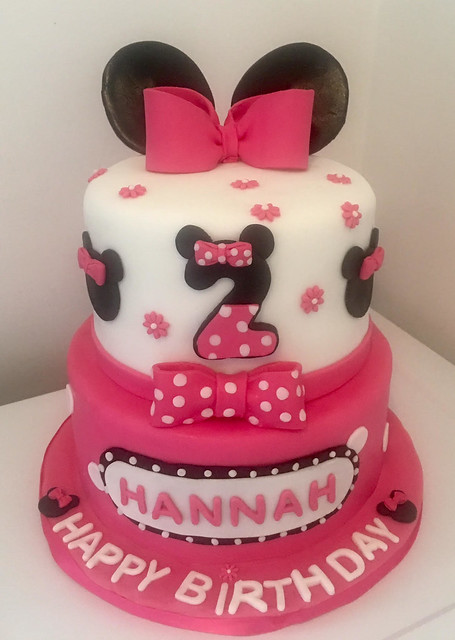 Minnie Mouse Cake by Heba Abdallah of Sweet Art cakes