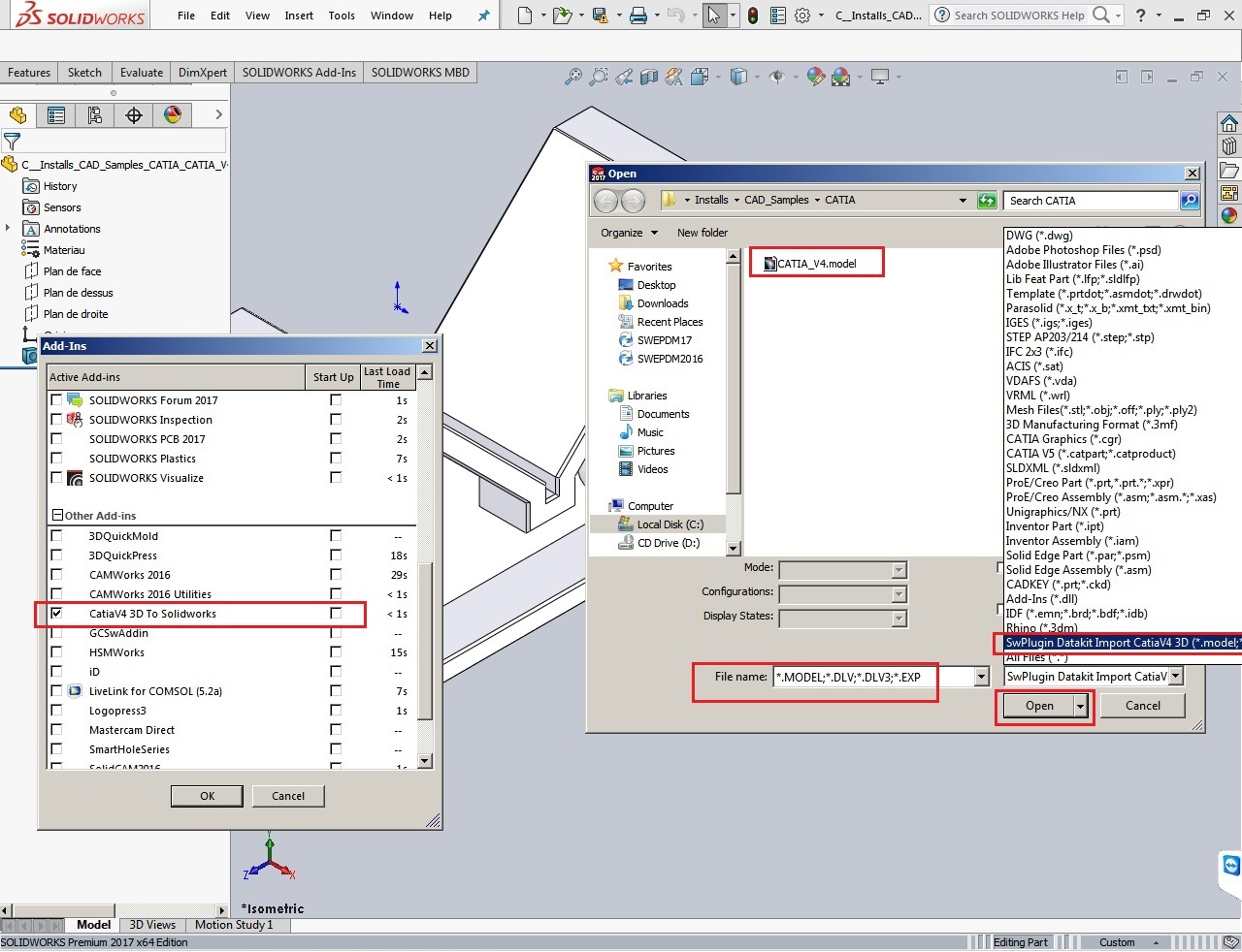 working with DATAKIT 2016 Plugins for SolidWorks 2010-2017
