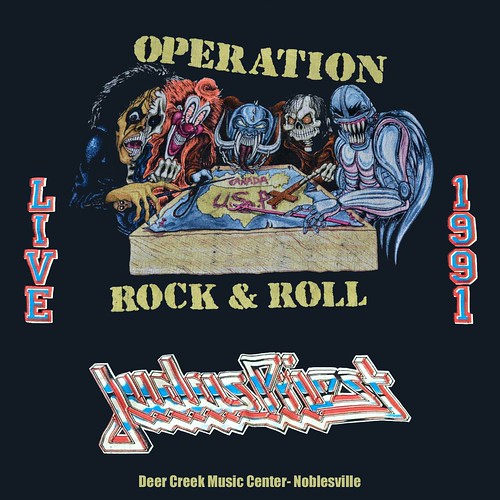 Judas Priest-Noblesville 1991 front