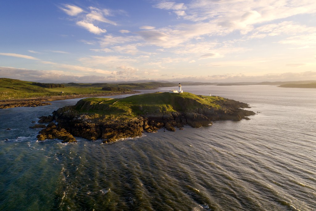 Little Ross Island and lighthouse, Dumfries and Galloway