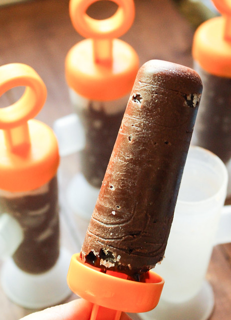 Homemade Fudgsicles Otherwise Known As Pudding Pops