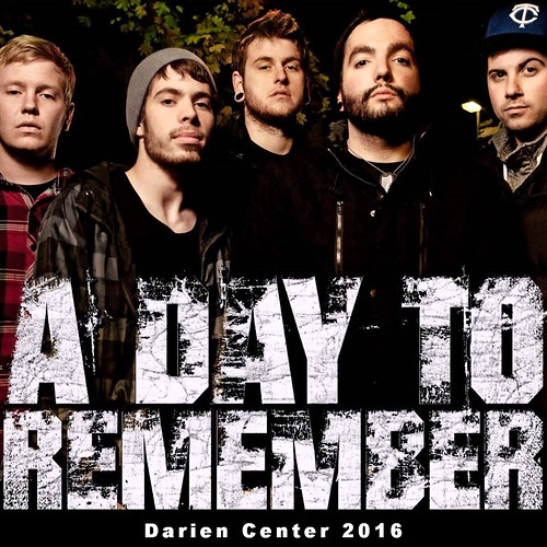 A Day To Remember-Darien Center 2016 front