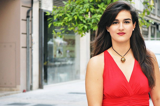 valencia something fashion blogger spain influencer streetstyle red modcloth maxi dress