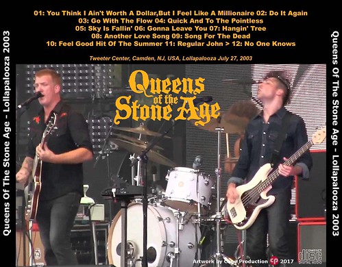Queens Of The Stone Age-Lollapalooza 2003 back