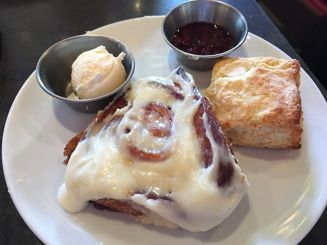 Cinnamon roll and biscuit - Farmers Fishers Bakers