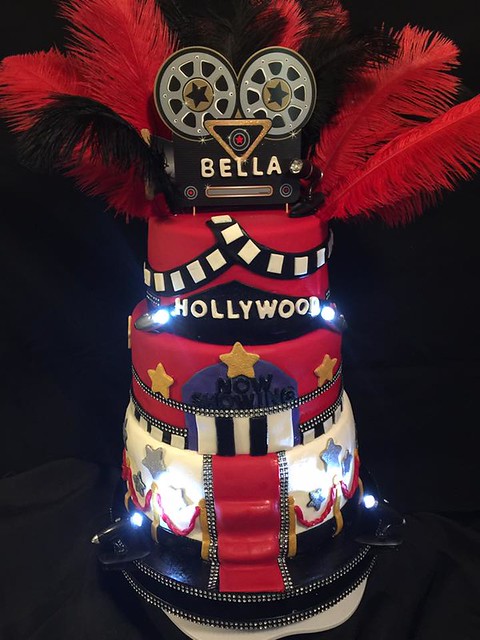 Hollywood Cake by Marie of The Lumpy Bumpy Kupz n Cakes