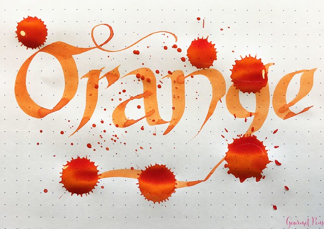 Ink Shot Review Abraxas Orange of Switzerland @laywines 7