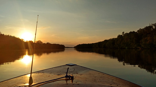 fish fishing friday adventure life peace peaceful sunset cny jordan jacksreef crosslake boat boating phone summer june beautiful quiet tranquil 2017