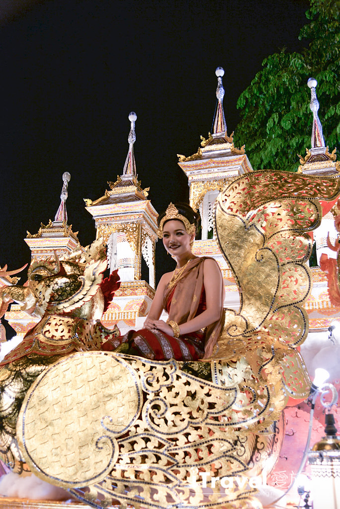 清迈水灯节大水灯队伍比赛 The Grand Krathong Procession Contest (53)