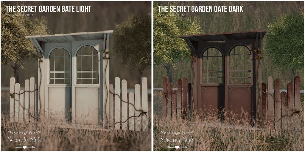 Serenity Style- The Secret Garden Gate - SecondLifeHub.com