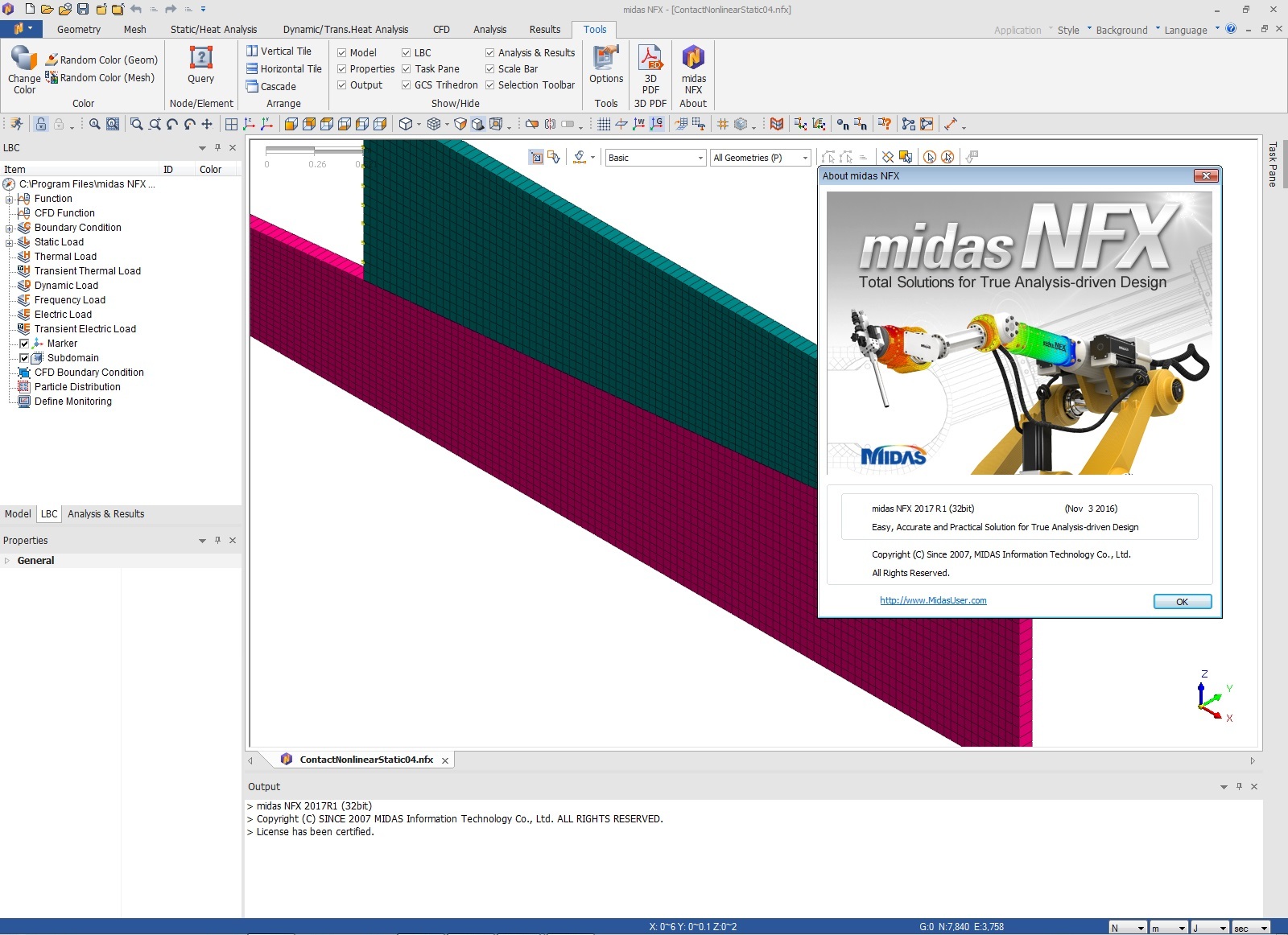 Working with midas NFX 2017 R1 build 03.11.2016 full license