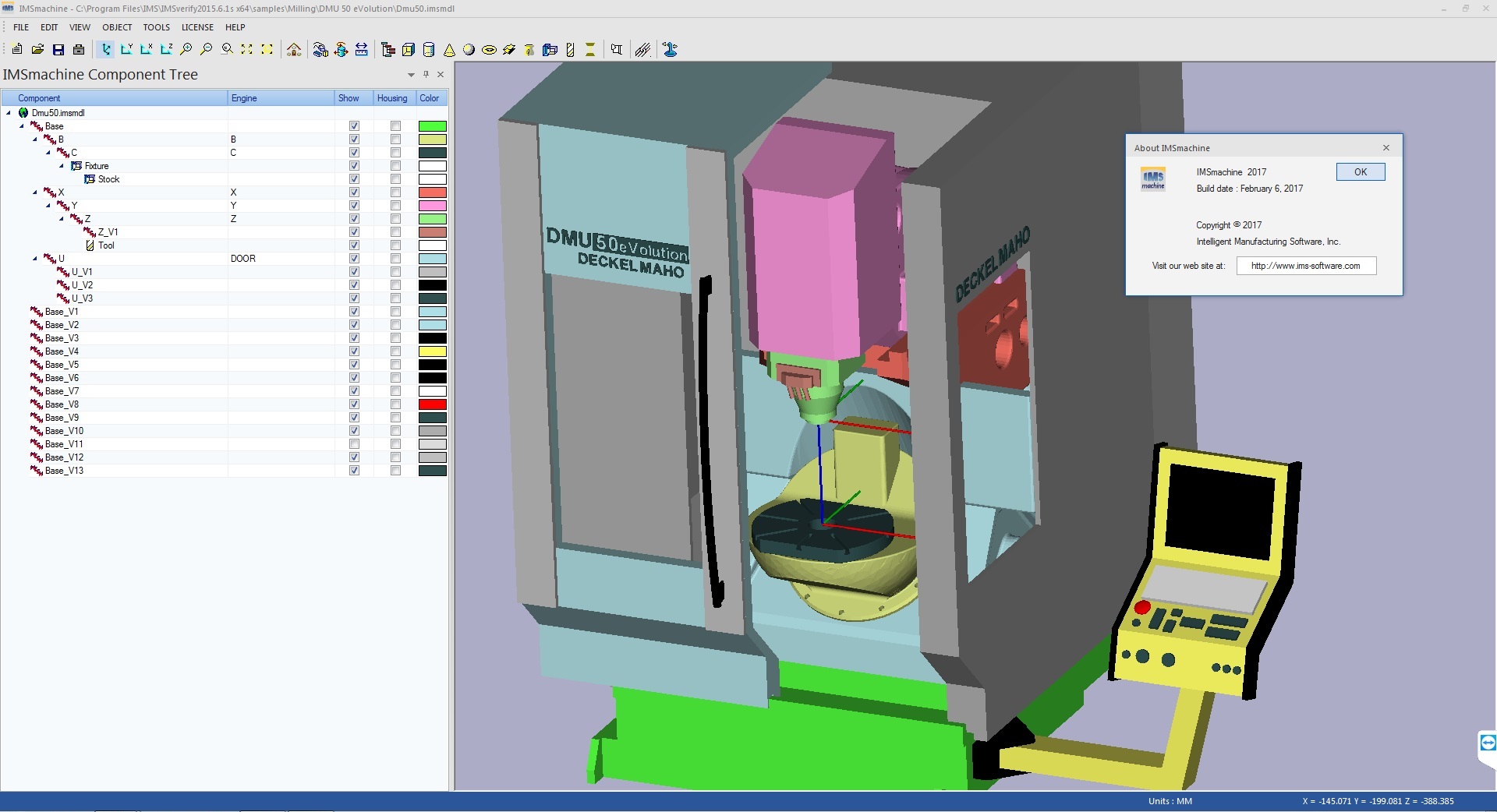 Machining with IMSPost v8.2c Suite Win64