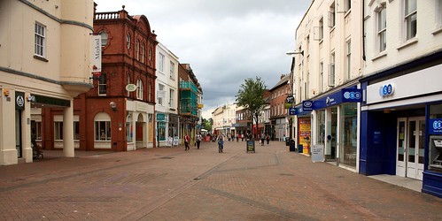 highstreet pedestrians shops architecture hereford cyclist shopping boots aboard pedestrianisation shoppers oldmarket 520567582714727 tsb maylord bodyshop lauraashley theworks paved commercialstreet cloudy