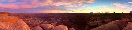 usa travel appleiphone6 sunset panorama pano deadhorsepointstatepark canyonlands moab utah