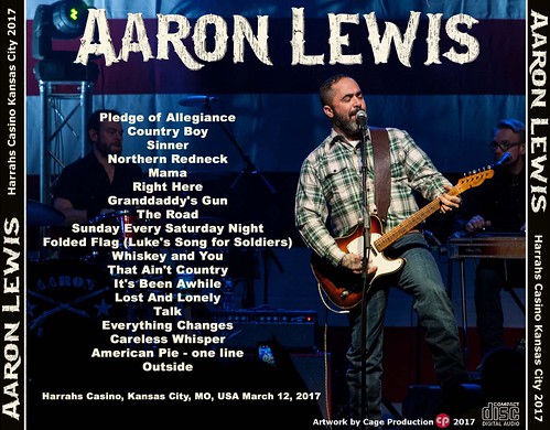 Aaron Lewis-Kansas City 2017 back