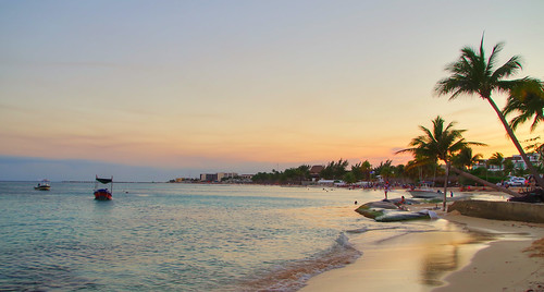 playadelcarmen cancun mexiko urlaub karibik strand beach sonnenuntergang sunset körnchen59 elke körner pentax ks2