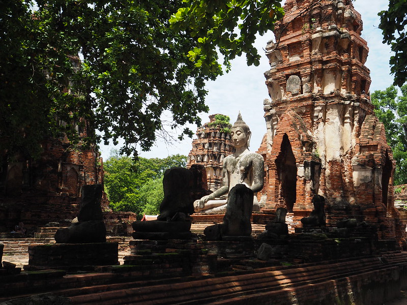 P6222661 ワット・マハータート(Wat Mahathat/วัดมหาธาตุ) アユタヤ タイ thailand 世界遺産
