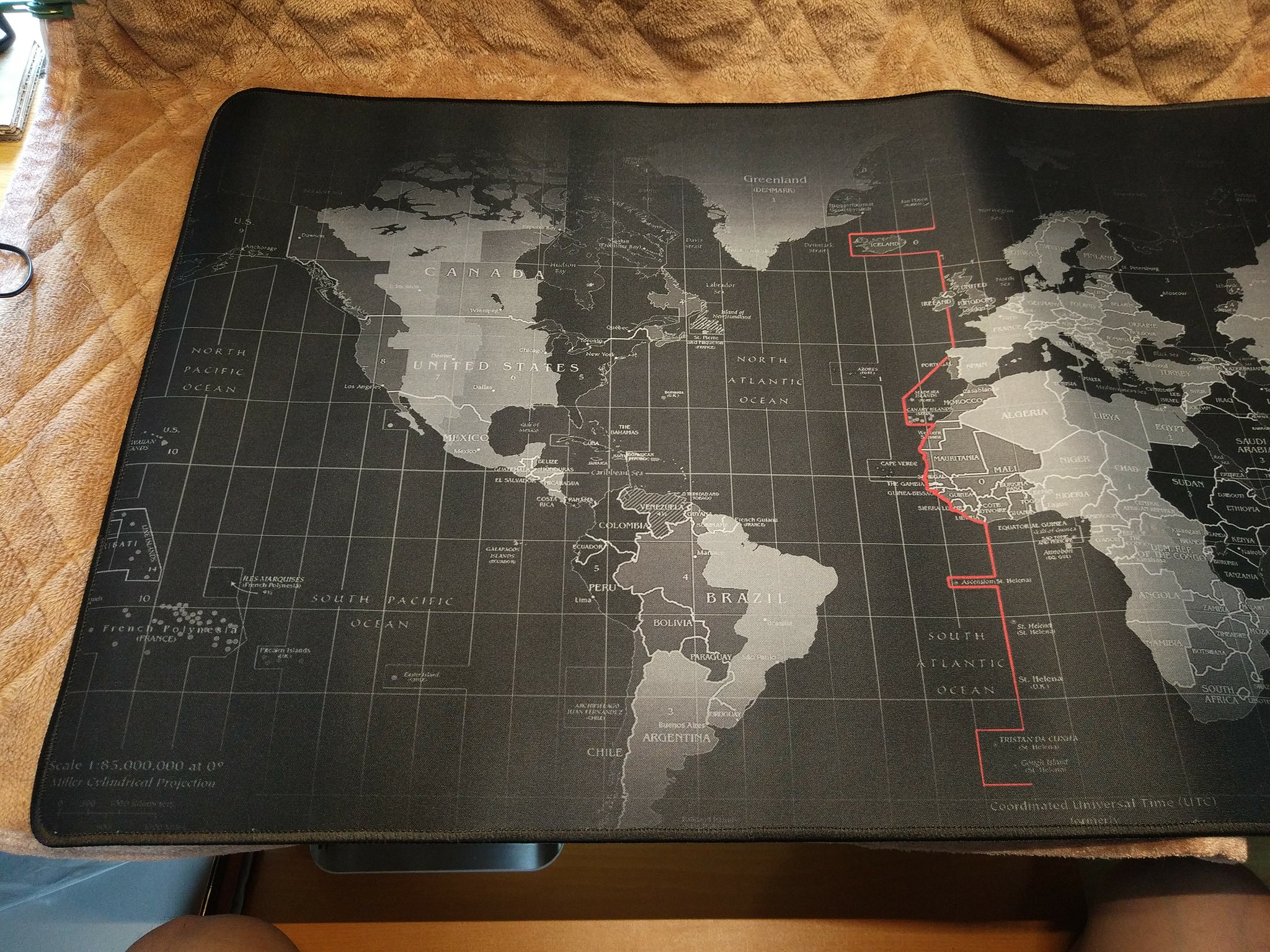 マウス パッド 世界 地図  特大  ゲーミング ワールドマップ