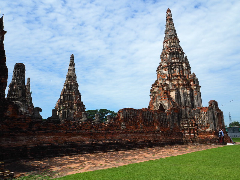 P6222598 ワット・チャイワッタナーラーム(Wat Chaiwatthanaram) thailand タイ 世界遺産 アユタヤ