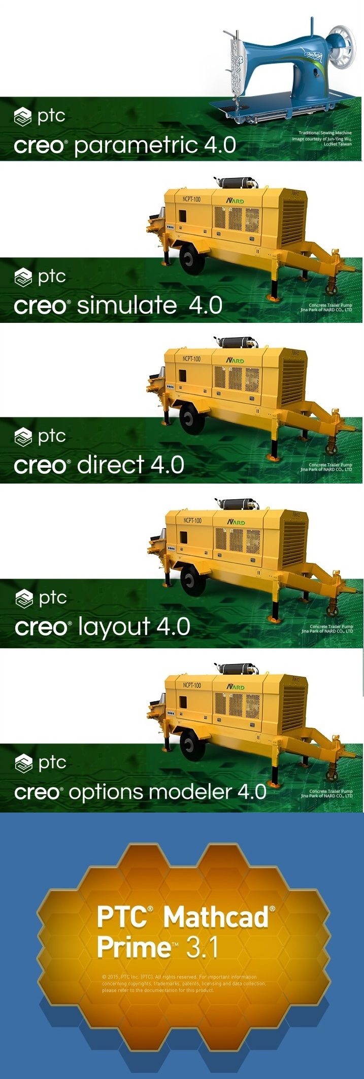 PTC Creo 4.0 F000 full software