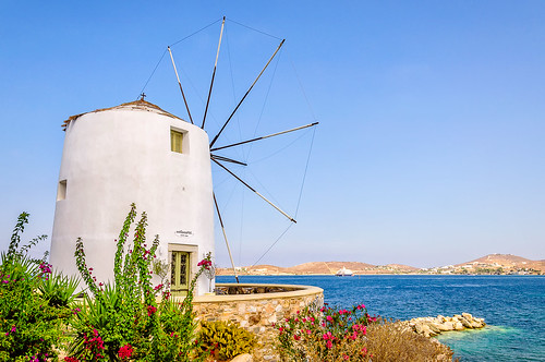 d90 nikon travel parikia architecture windmill greece landscape mediterranean paros egeo gr