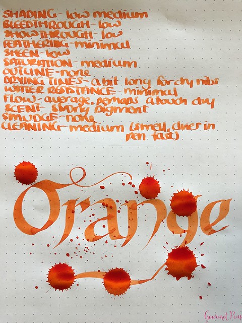 Ink Shot Review Abraxas Orange of Switzerland @laywines 6