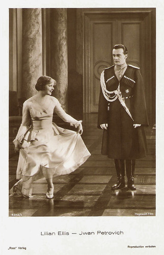 Lilian Ellis and Iván Petrovich in Der Leutnant Ihrer Majestät (1929)