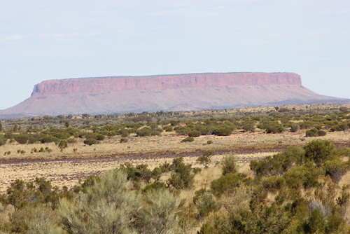 Mt Townsend on the way to Uluru