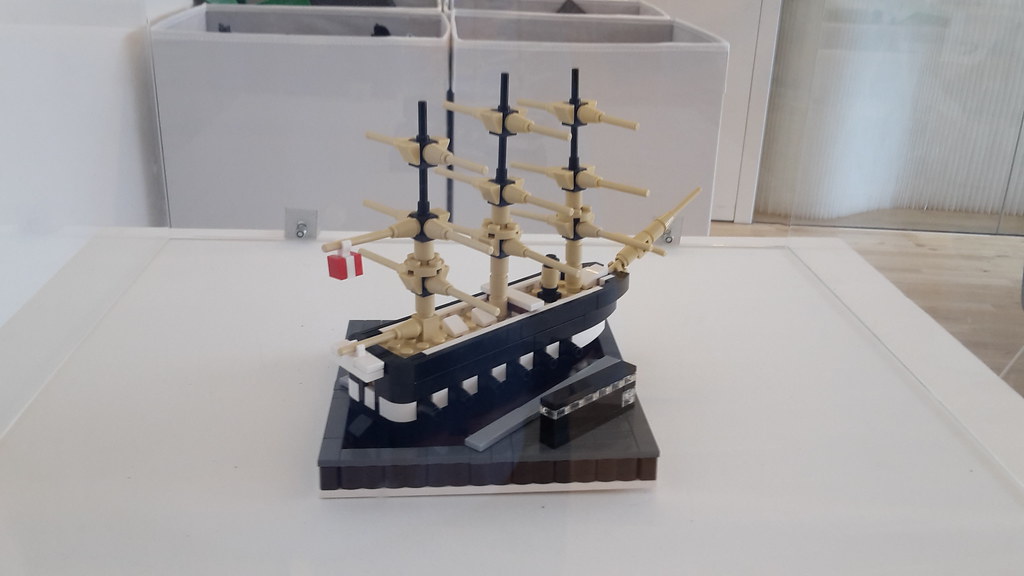 Fregatten Jylland by Morthen Falk Poulsen at M/S Museet for Søfart
