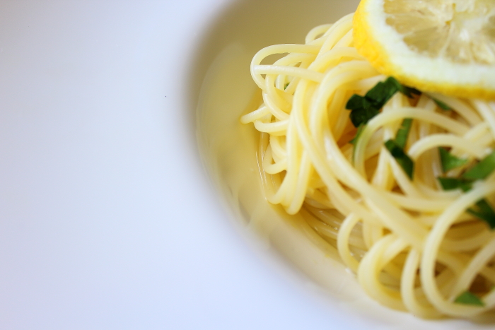 spaghettini all'insalata di limoni
