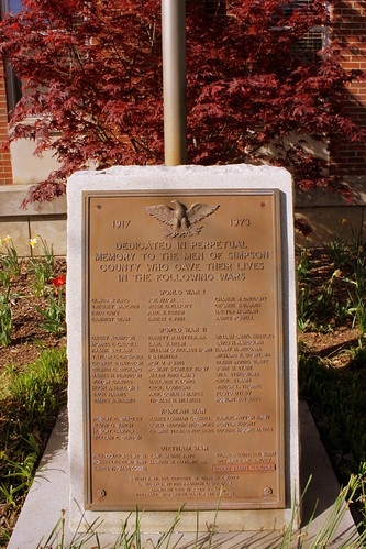 franklin ky kentucky simpsoncounty war memorial memorialday bmok bmok2
