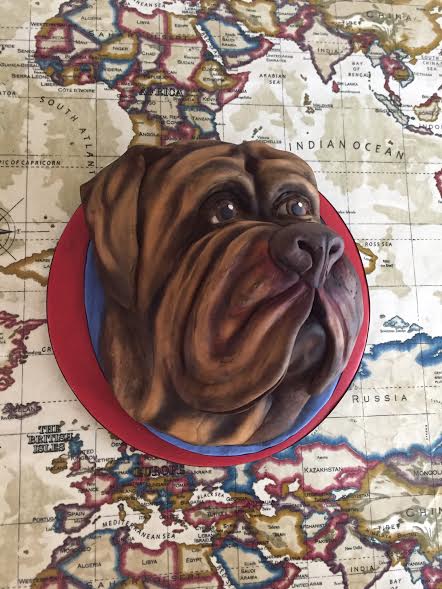 Mastiff Cake by Jemma Ghosh from West Sussex Cake Creations