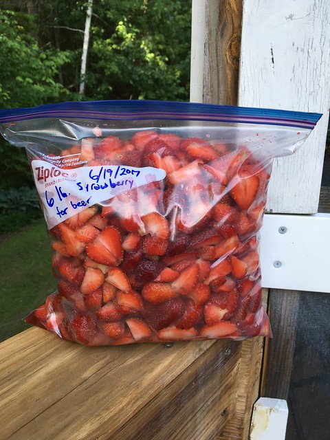 Strawberries for my Strawberry Wheat