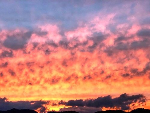 sunset sky clouds color haywoodcounty northcarolina nc wnc