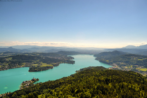 wörthersee lake austria pyramidenkogel