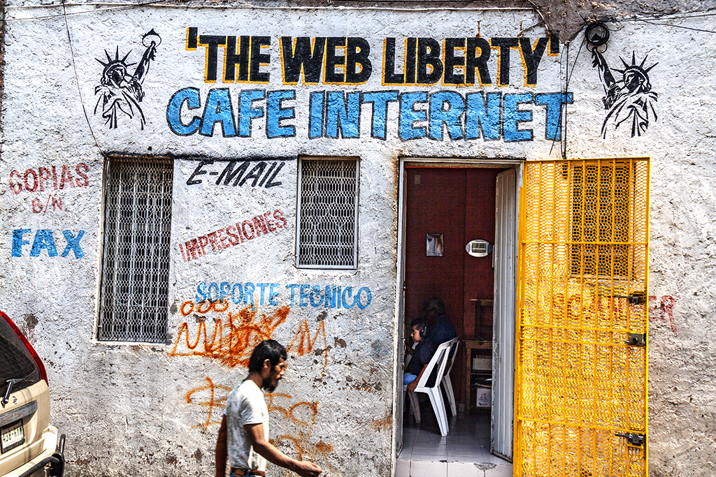 THE WEB LIBERTY in Tepito--Mexico City