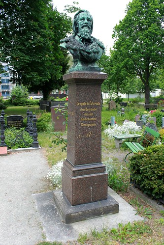 Das Grab von Leopold Alexander Friedrich Arends