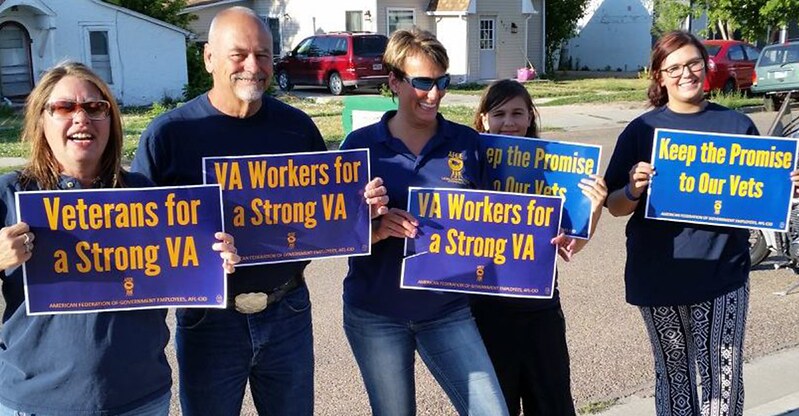 Veterans rally for a strong VA (2016)