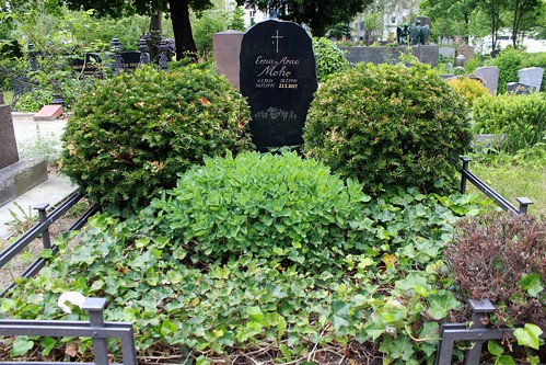 Das Grab von Arno Mohr