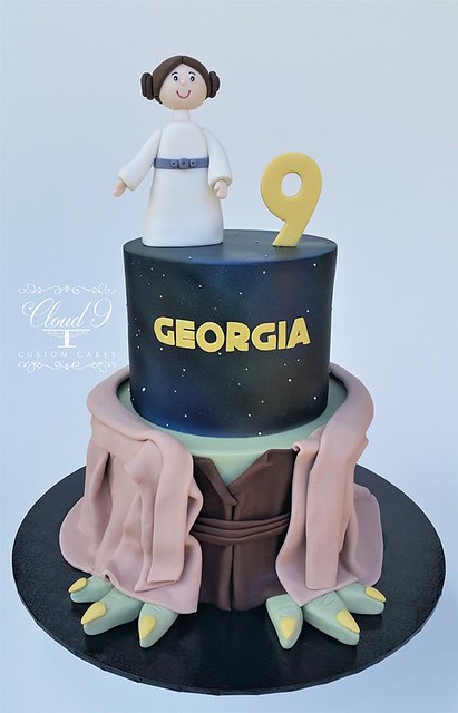 Star Wars Inspired Cake by Cloud 9 Custom Cakes