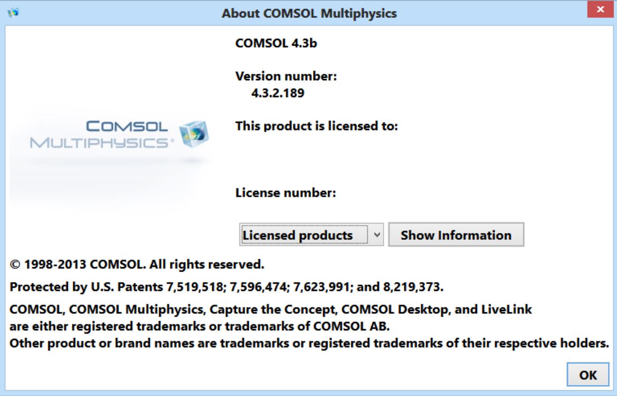 Comsol Multiphysics 4.3b with Update1