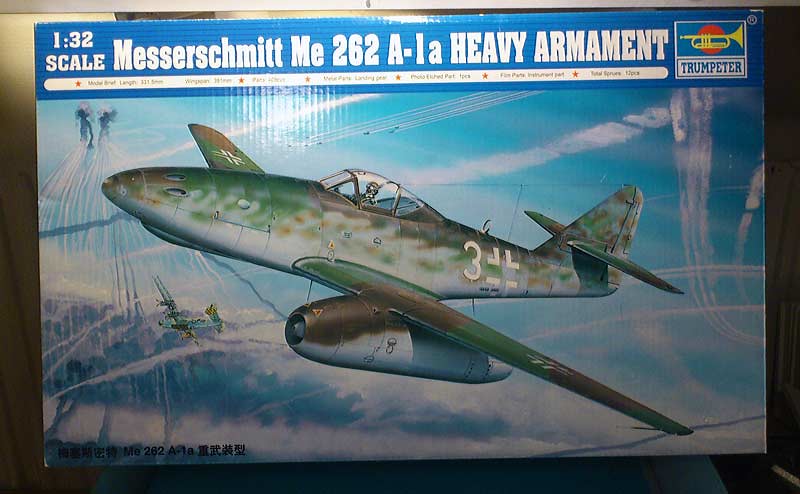 Me 262 A-1a (Trumpeter, 1/32) 35019436874_dfaf3c5eb3_b