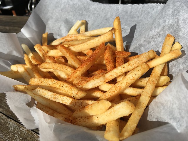 Old Bay french fries - Nick's Riverside Grill
