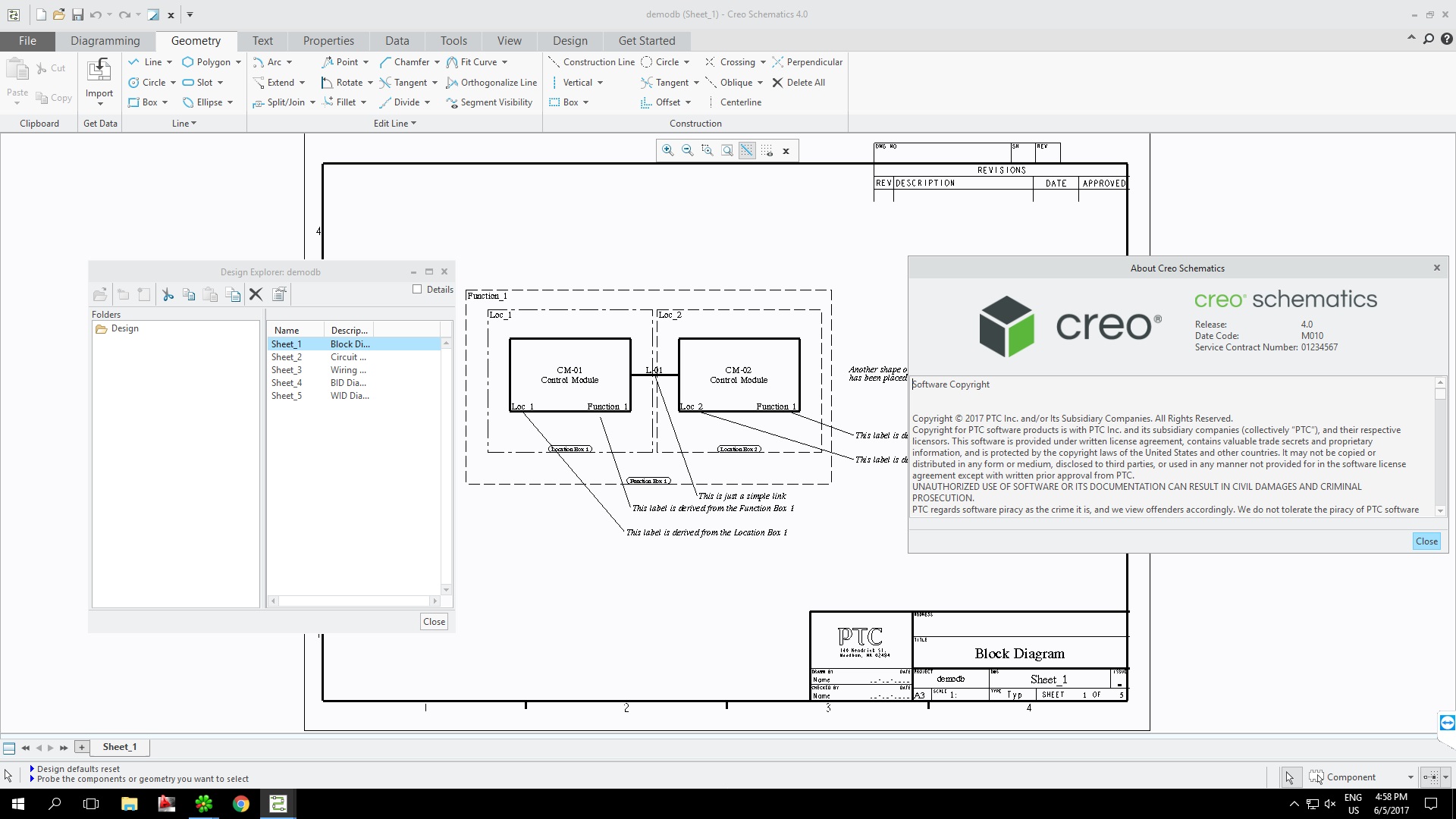 Working with PTC Creo Schematics 4.0 M010 full license