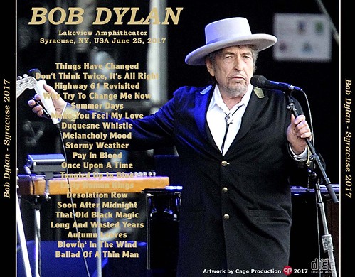 Bob Dylan-Syracuse 2017 back