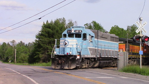 61517 trains train fra cmq northbound north nmj brownville inspection hudson maine