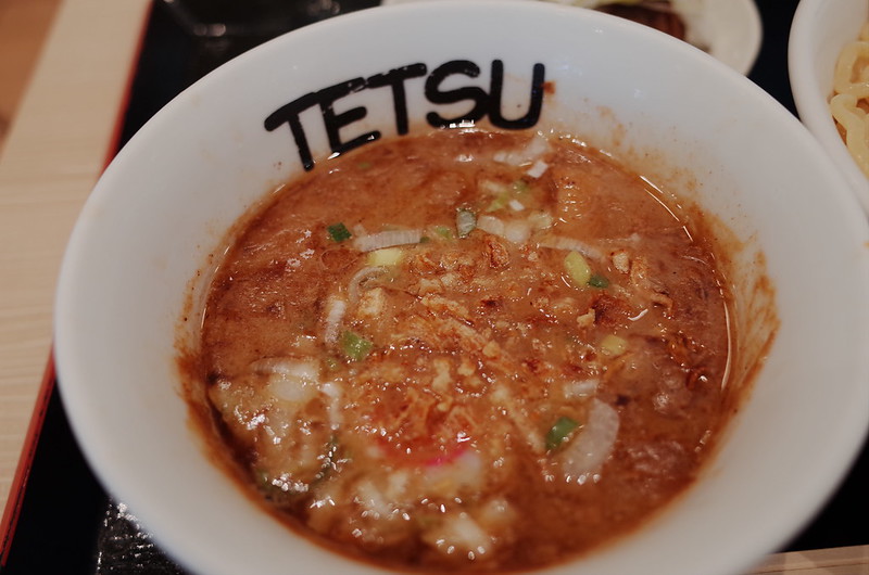 ららぽーと豊洲TETSU特製つけめんのスープ