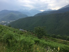 2017-06 Picos en Pyreneeën zicht vanaf de col d-Aspin - Photo of Hèches